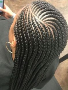 Ghana Braid Styles, Cornrow Designs, Ghana Braids Hairstyles, Trendy We Fryzurach, African Hair Braiding Styles, Braided Cornrow Hairstyles, Feed In Braid, Beautiful Braids