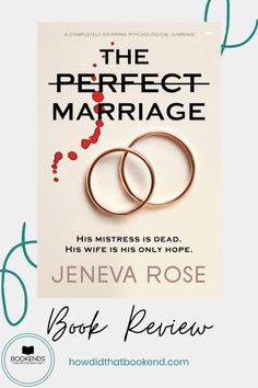 the perfect marriage by jennya rose book review