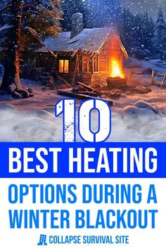 During a winter blackout, it's important to have alternative heating options for emergency survival. Here are the best methods to stay warm. Alternative Heat Source, Heat Sources Emergency, Alternative Heating Ideas, Winter Preparedness Home, Emergency Heat Source, Homemade Heater, Pioneer Living, Power Outage Tips, Survival Skills Emergency Preparedness