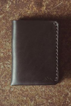 Minimalist Horween Wallet - L'Atelier Global Laramie Wyoming, Horween Leather, Leather Company, Bifold Wallet, Global Style, True Vintage, Wyoming, Credit Cards, Design Details