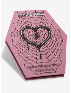 Monster High Coffin Eyeshadow & Highlighter Palette | Hot Topic Draculaura Skullette, Monster High Coffin, Monster High Hair, Eyeshadow Highlighter, Hello Kitty House, Disney Dragon, Interior Mirror, Emily The Strange, Bee And Puppycat