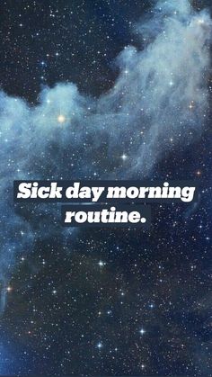 Sick Day Morning Routine, Sick Morning Routine, Sick Day Aesthetic Routine, Sick Day Routine, Reset After Being Sick, That Girl Sick Day Routine, How To Regain Strength After Being Sick, Back Routine