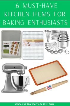 the kitchen items for baking enthusiasts