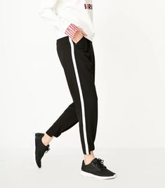 Length: Full Length Material: Polyester Material: Spandex Model Number: 119150501 Pattern Type: Solid Style: Casual Pant Style: Pencil Pants Closure Type: Drawstring Front Style: Flat Waist Type: Mid Gender: Women Fit Type: Loose Decoration: None Applicable age: The age of 18 to 24 High female trousers: Natural waist Item no: 119150501 Year season: Spring 2019 Thickness: Routine Unique Design: Contrasting printed creases, Elasticized cuffs, Buckle & zip fly Asymmetrical Coat, Casual Pants Style, Casual Pant, Trousers Casual, Warm Leggings, High Waist Dress, Long Trousers, Long Sleeves Coats, Casual Stripes