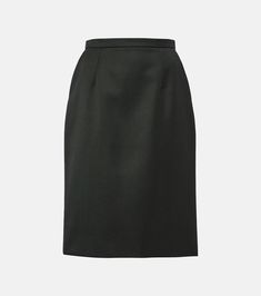 High-rise pencil skirt in black - Dolce Gabbana | Mytheresa Hermes Leather, Gray Pencil Skirt, Satin Pencil Skirt, High Rise Skirt, Latest Skirts, Dolce And Gabbana Kids, Denim Pencil Skirt, Pencil Skirt Black, Denim Midi Skirt