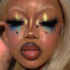 Mekap Mata, Drag Make-up, Swag Makeup, Halloween Tattoo, Dope Makeup, Edgy Makeup