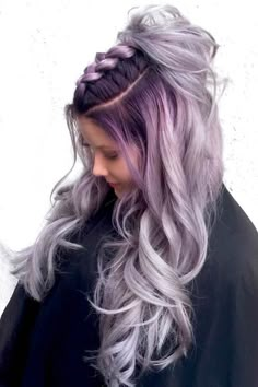 Dark Purple Hair Color, Dark Purple Hair, Hair Color Purple, 4c Hair, Long Bob Hairstyles, Ombre Hair Color