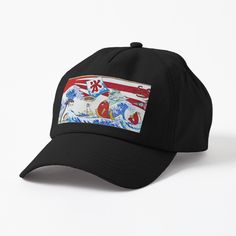 Features -The relaxed polo-style cap that isn't just for dads anymore -Unstructured, medium-to-high-profile crown with slightly curved bill -Buckle closure for adjustable fit -100 cotton in all colors except beige (81/19 cotton/rayon), fabric weight 7 oz. / 240 gsm -Five-panel design with double-wide front panel for seamless printing -Printed in, and shipped from, the USA -Sized for ages 13+ -Spot clean with damp cloth. Copic marker drawing of a seafood restaurant façade in Osaka, Japan. 2022 Japanese Hat Traditional Drawing, Six-panel Hats With Embroidered Logo For Streetwear, Navy Snapback Hat With Embroidered Logo For Streetwear, Navy Six-panel Hat For Streetwear, Embroidered Logo 5-panel Snapback Hat For Streetwear, Restaurant Facade, Copic Marker Drawings, Polo Style, Copic Marker