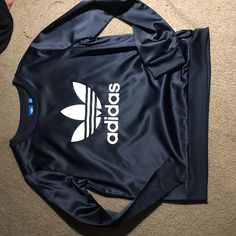 Never Worn Adidas Sweater Adidas Blue Sweatshirt For Fall, Fall Blue Adidas Sweatshirt, Adidas Sweater, Blue Adidas, Adidas Women, I Got This, Colorful Sweaters, Scoop Neck, Sweaters For Women