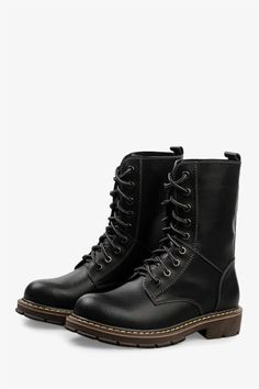 Martin High Top Boots In Matte Black Black Meta, Daniel Silva, Black App, Comfort Fashion, High Top Boots, Shop Shoes, Shoes Collection