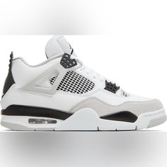 Air Jordan 4 Retro Color: Military Black Size: 6.5 “Boys Size” Worn Two Times Basically Brand New Comes With Box Luxury Breathable Air Jordan 4 Sporty Shoes, Air Jordan 4 Retro Blank Canvas, Jordan 4s Legs, Luxury Sporty Air Jordan 4 With Contrast Sole, Luxury Sporty Air Jordan 4 Breathable, Modern Air Jordan 4 For Streetwear, Modern Air Jordan 4 High-top For Sports, Air Jordan 4 White Sole Lace-up For Streetwear, Modern High-top Air Jordan 4 For Sports