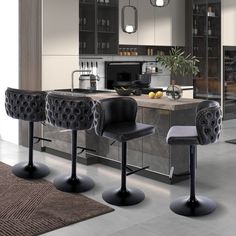 Are you looking for comfortable Bar Stools? Our Bar Stools can be adjusted from 25" to 33" with the airlift handle to meet the needs of different heights of counters and bars. Kitchen Island Dark, Pub Kitchen, Grey Kitchen Island, Island Chairs, Bar Stools Kitchen Island, Home Pub, Kitchen Cabinet Drawers, Bar Stools With Backs, Swivel Barstools