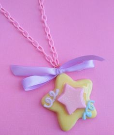 Lala Core, Fairy Kei Aesthetic, Fairy Kei Accessories, Decora Accessories, Star Crafts, Emo Accessories, Kawaii Necklace, Magical Girl Aesthetic, Yume Kawaii