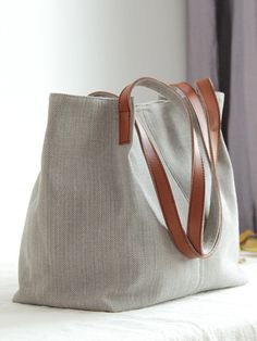 #totebag #bag #linen #gray Casual Cotton Plaid Bags, Large Capacity Plaid Bag For Everyday, Casual Plaid Tote Shoulder Bag, Affordable Plaid Tote Shoulder Bag, Large Capacity Plaid Tote Shoulder Bag, Plaid Tote Bag, Grey Tote Bags, Plaid Tote, O Bag