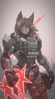 Anime Military, Armor Concept, 판타지 아트, 영감을 주는 캐릭터, Dnd Characters, Robotics, Anime Artwork, Fantasy Character Design, Cute Anime Character