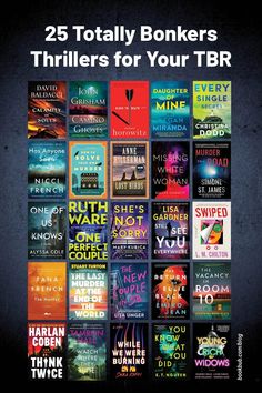 the cover of 25 totally book covers for your tbr, which are all in different colors