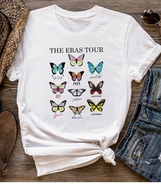 #ad Great shopping ideas for Butterfly Eras Tour Shirt, Swiftie Merch Concert Sweatshirt, Music Fan Shirt, Fashion Tops Summer Concert Tops With Band Logo, Spring Band Logo Merch Tops, Spring Band Merch Tops With Band Logo, Band Merch Tops With Screen Print For Concerts, Spring Band Logo Tops, Band Merch Concert Top With Screen Print, Band Logo Graphic Tee For Concerts, Spring Concert Band Logo Tops, Band Merch Tops For Concerts