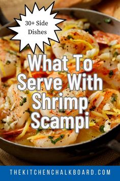 what to serve with shrimp scampi