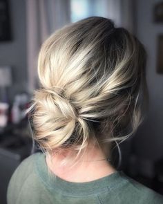 Bridesmaids Hairstyles, Chignon Wedding, Updo Styles, Undercut Hairstyles