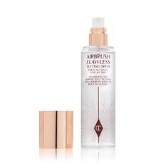 Airbrush Make Up, Hydrating Setting Spray, Charlotte Tilbury Airbrush Flawless, Fixing Spray, How To Apply Eyeshadow, Makeup Needs, Eyeliner Brush, Aloe Vera Leaf