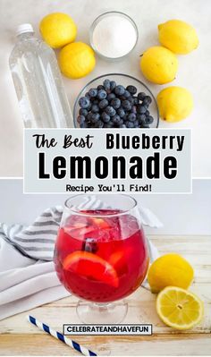 the best blueberry lemonade recipe you'll find