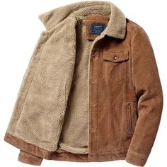 Jackets & Coats | Corduroy Sherpa Lined Trucker Jacket Thickened Warm Winter Coats For Men | Poshmark Warm Winter Coats, Corduroy Trucker Jacket, Winter Coats For Men, Sherpa Trucker Jacket, Coats For Men, Mens Winter Coat, Dark Brown Color, Winter Coats, Trucker Jacket