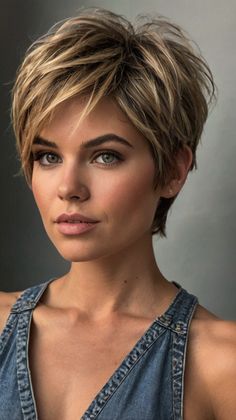 Enhance Your Look with Layered Undercut Pixie Short Layered Haircuts 🌺 Long Pixie Haircut For Thick Hair Messy, Short Choppy Haircuts Messy Pixie, How To Cut Choppy Layers, Short Haircuts With Layers, Fix Choppy Layers, Meg Ryan Short Hair Choppy Layers, Short Choppy Layered Haircuts, Women’s Short Shag Haircut, Messy Pixie Haircut