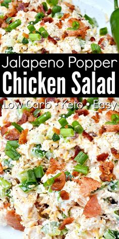 Jalapeno Popper Chicken Salad, Canned Chicken Salad, Keto Jalapeno Popper Chicken, Canned Chicken Salad Recipe, Keto Jalapeno, Popper Chicken, Jalapeno Popper Chicken, Boiled Egg Diet Plan