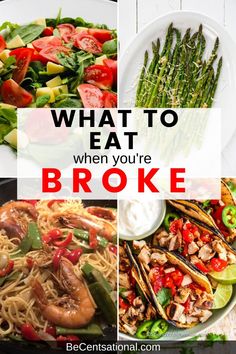 what to eat when you're broke and how to make it work for you