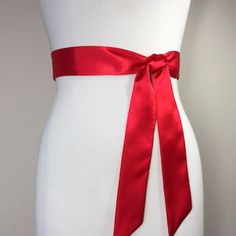 Crimson Red Sash Belt Dark Red Satin Sash Waist Wrap Belt - Etsy Elegant Ribbon Sashes As Gifts, Elegant Red Wedding Sash, Satin Sashes With Ribbon For Gift, Elegant Red Sash For Party, Elegant Red Party Sash, Bridesmaid Sash, Wedding Sash Belt, Waist Sash, Satin Sash