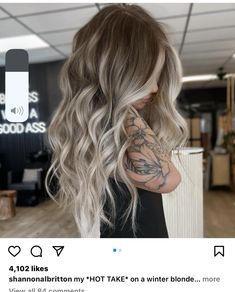 Blonde Hair Change Ideas, Brunette With Babylights, Blonde With Dimension, Cool Tone Hair Colors, Ash Brown Hair Balayage, Blonde Bayalage, Rooted Blonde, Light Brunette Hair, Hair Play