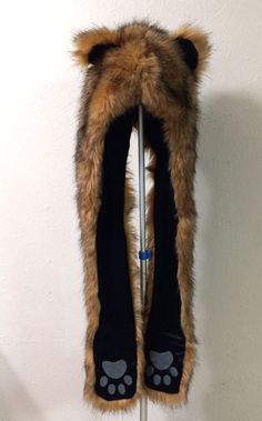 Winter Accesories, Affliction Clothing, Brown Accessories, Bear Costume, Bear Outfits, Fur Clothing, Bear Hat, Cool Ties, Easy Trendy Outfits