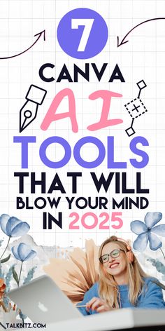 Discover 7 incredible Canva AI tools to elevate your creativity. Unleash your potential—explore them now! Canva Learning, Learning Business, Canva Creations, Designing Tips, Secret Websites, Business Fonts, Business Model Canvas, Canva Tips, Projects Design