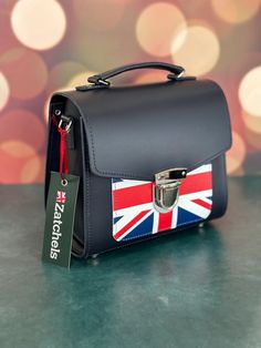 British Handbags, Black Satchel Box Bag With Leather Handles, Red Satchel With Leather Handles, Red Luxury Satchel With Leather Handles, Goth Bags Handbags, Clockwork Soldiers, Lip Balm Tin, Tartan Handbag, Susie Watson