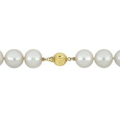 This classic pearl strand necklace features cultured freshwater pearls (12-14mm). Enhanced with a polished finish, this charming necklace measures 18-inches in length and is secured with a 14k gold corrugated ball clasp. Look every bit royal with this lovely pearl necklace. | Belk & Co 12-14mm Freshwater Cultured Pearl Necklace with 14K Yellow Gold Ball Clasp, 18 in Classic Gold Single Strand Pearl Necklace, Classic Gold Pearl Necklace, Classic Single Strand Round Pearl Necklace, Classic Single Strand Pearl Necklace For Anniversary, Classic Single Strand Pearl Necklace, Classic Yellow Gold Pearl Drop Necklace, Classic Akoya Pearl Bracelet With Pearl Pendant, Classic Akoya Pearl Bracelet With Pendant, Classic Necklace With Pearl Pendant