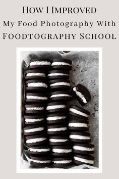 the cover of how i improve my food photography with food photography school