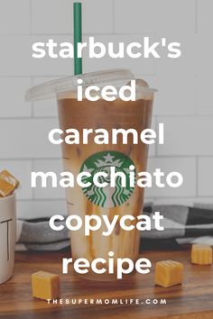 starbucks iced caramel macchiato copycat recipe