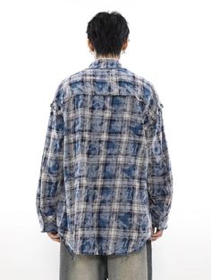 Hearujoy Harajuku Plaid Shirts Coat Men Oversize Long Sleeve Men's Checkered Cardigan Blouses Male Japanese Streetwear Hip Hop 1Measurement In CM size Shoulder Bust Length Sleeve M 59 124 75 50 L 61 128 77 51 XL 63 132 79 52 XXL 65 136 81 53 Checkered Cardigan, Streetwear Hip Hop, Plaid Shirts, Shirt Streetwear, Coat Men, Japanese Streetwear, British Style, Products And Services, Bosnia And Herzegovina