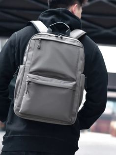 945773167-2 Laptop Backpack Mens, Travel Laptop Backpack, Anti Theft Bag, Simple Backpack, Business Backpack, Backpack Brands, Outdoor Leisure, Oxford Fabric, Men's Backpack