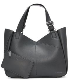 PRICES MAY VARY. High quality vegan leather Exterior pockets/features: 4 Slip Pockets | Interiror pockets/features: Detachable Zip Pouch Adjustable Shoulder Straps Dress Chiffon, Black Leather Tote, Calvin Klein Woman, Mini Purse, Zip Pouch, Everyday Bag, Womens Tote, Work Casual, Handbag Accessories