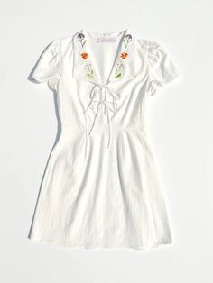 Alexa Shirtdress - Flower Bouquet – Lisa Says Gah Items To Buy, Lisa Says Gah, Girl Trends, Slide In, Shirtdress, Embroidered Flowers, Look Fashion, Pretty Dresses, Aesthetic Clothes