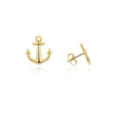 Description: 10k Solid Gold Small Anchor Stud Earrings Item No.: Bon053 Metal Type: 10k Solid Gold (Stamped 10k), Available In 14k Metal Color: Yellow Gold Measurement: Est. Weight: 0.68 Grams. Height: 9.9 Mm Width: 8.6 Mm Brand New Made To Order. Might Take 3-5 Days To Be Shipped. Small Anchor, Anchor Earrings, Shine Jewelry, Front Back Earrings, Diamond Evil Eye, Knot Studs, Mini Earrings, Mini Studs, Star Earrings Stud