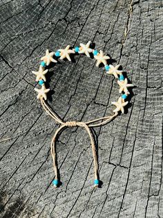 Embrace the beauty of the ocean with this handmade delicate starfish charm bracelet!  This charming bracelet showcases a delicate starfish charm, meticulously crafted. The design adds a touch of coastal elegance to any outfit, making it perfect for everyday wear or a reminder of the ocean's serenity. Here's what makes this bracelet special: *Handmade with Love: Each bracelet is lovingly handcrafted, ensuring a unique and delicate piece you'll treasure. *Starfish Charm: The starfish charm adds a Bohemian Style Bracelet With Starfish Charm, Starfish Charm Bracelet As A Gift, Bohemian Starfish Bracelet As A Gift, Bohemian Starfish Bracelet For Gift, Starfish Charm Bracelet Gift, Bohemian Starfish Bracelet As Gift, Ocean-inspired Bracelet With Starfish Charm, Adjustable Starfish Charm Jewelry, Starfish Charm Bracelet As Gift