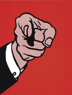 an image of a cartoon hand pointing at something with the finger on it's index