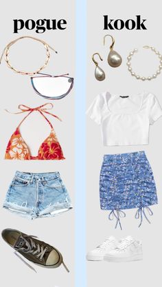 #outerbanks #pogue #kook #outfitinspo #summer Kook Obx Aesthetic Outfits, Sarah Vibes, Kiara Outfits, Pogue Outfits, Obx Clothes, Pogue Life Outfits, Obx Outfits