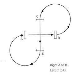 a diagram showing the direction of an object