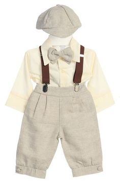 DapperLads - Toddlers & Infants 5 - Piece Linen Knicker Set - Sandstone - Boys Vintage Style KNICKER Sets - knicker sets, argyle and solid knee socks, vintage theme outfits, old fashioned look outfits, boy's golf clothes, Victorian theme boy's clothes, vintage style boy's clothes. Popular Ring Bearer An Unicorn Photography, Sandstone Beige, Baby Boy Easter Outfit Infants, Victorian Theme, Formal Wedding Attire, Baby Boy Easter, Style Boy, Golf Clothes