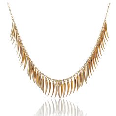 Fringe Necklace Take your style further with the bold statement of our Fringe Necklace. Made with shimmering gold, this chic accessory will elevate any outfit and add a touch of adventure to your look. Don't be afraid to take risks and stand out from the crowd with this stunning piece! Brazilian Gold Filled Hypoallergenic Water & Tarnish Resistant We recommend using a jewelry polishing cloth to help preserve color and shine. This piece is water resistant. Why not waterproof? Because only solid g Blue Wine Glasses, Brazilian Gold, Black And White Flowers, Fringe Necklace, Take Risks, Don't Be Afraid, Mini Dress Casual, Chic Accessories, Polish Jewelry