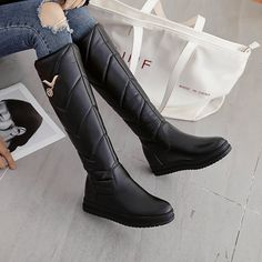 Shipping: Worldwide Express Shipping AvailableDelivery time: 7-15Days Fast ShippingReturns: Fast refund, 100% Money Back Guarantee.Brand Name: qaqovoBoot Type: Snow BootsShaft Material: PUOutsole Material: RubberUpper Material: PUOrigin: Mainland ChinaCN: SichuanSeason: WinterInsole Material: PlushHeel Type: Height IncreasingLining Material: PlushBoot Height: Knee-HighItem Type: BootsFashion Element: PlatformDepartment Name: AdultToe Shape: Round ToeHeel Height: Med (3cm-5cm)With Platforms: NoSt Nude Boots, Mid Heel Boots, Comfy Flats, High Top Boots, Buckle Ankle Boots, Boots Women Fashion, Buckle Shoes, Leather Boots Women, Genuine Leather Shoes