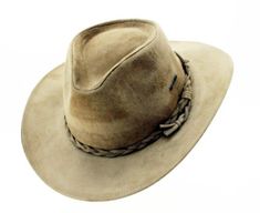 Australian Style, Leather Hat, Leather Artisan, Leather Hats, Cowboy Hat, Suede Leather, Cowboy Hats, Hats For Men, Cowboy